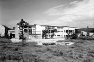 Ansicht Gebäude von Westen, 1969